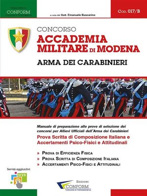 cover image of 017/B Concorso Accademia Militare di Modena--Arma dei Carabinieri--Prova Scritta e Accertamenti TPA
